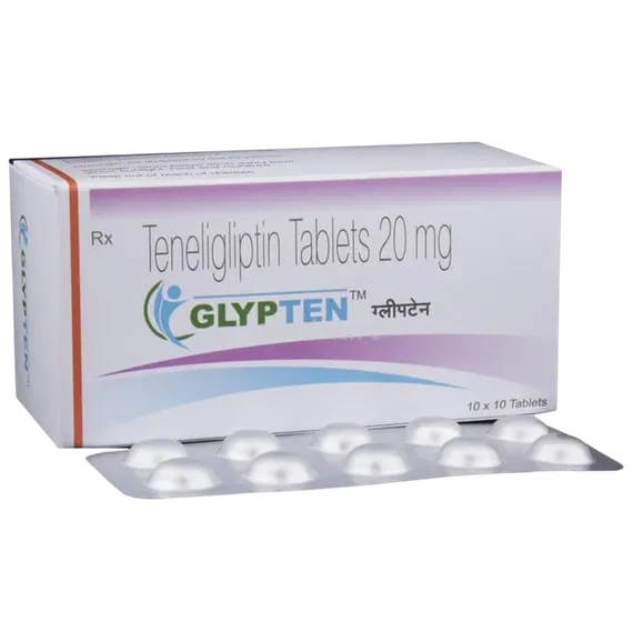 glypten 20mg tablet 10's